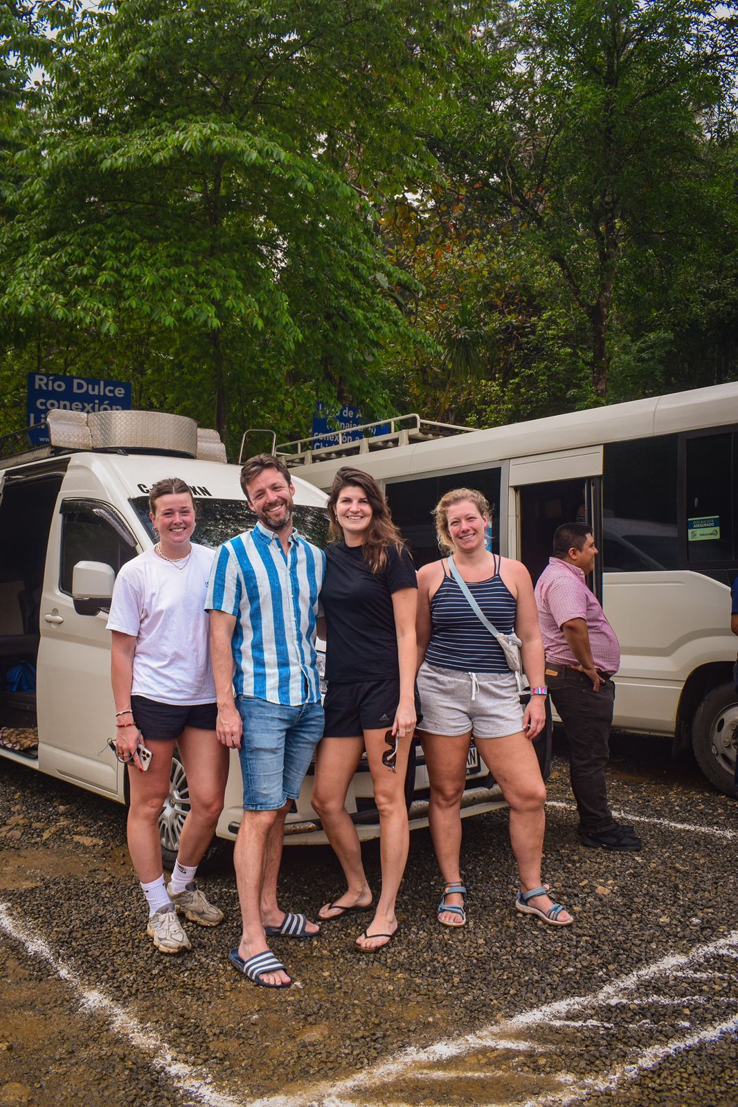 Collective Shuttle, every day. 
From/to:
Antigua Guatemala
Flores
Lanquin/ Semuc Champey