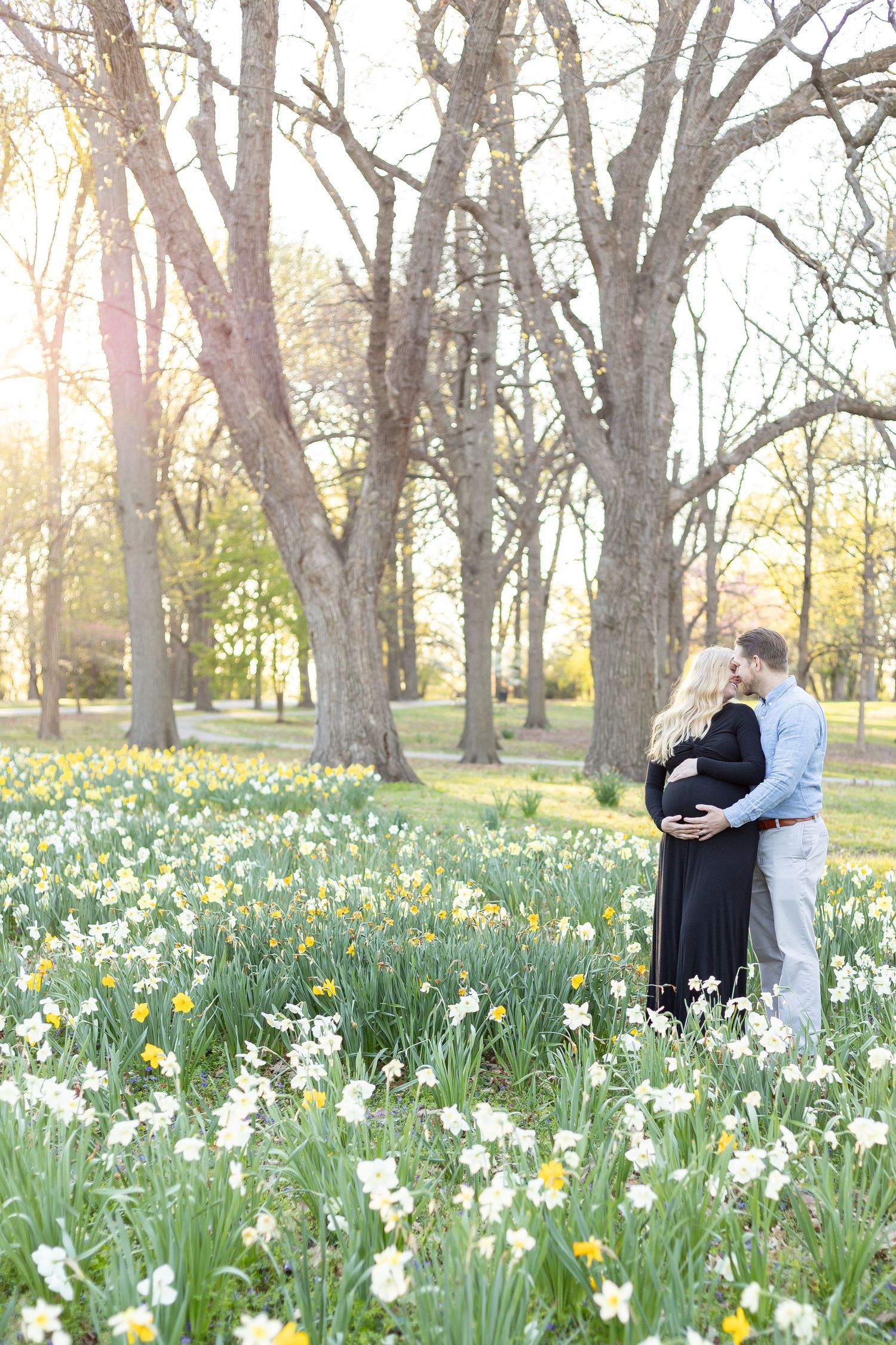 Tower Grove Park St Louis, MO Maternity session spring