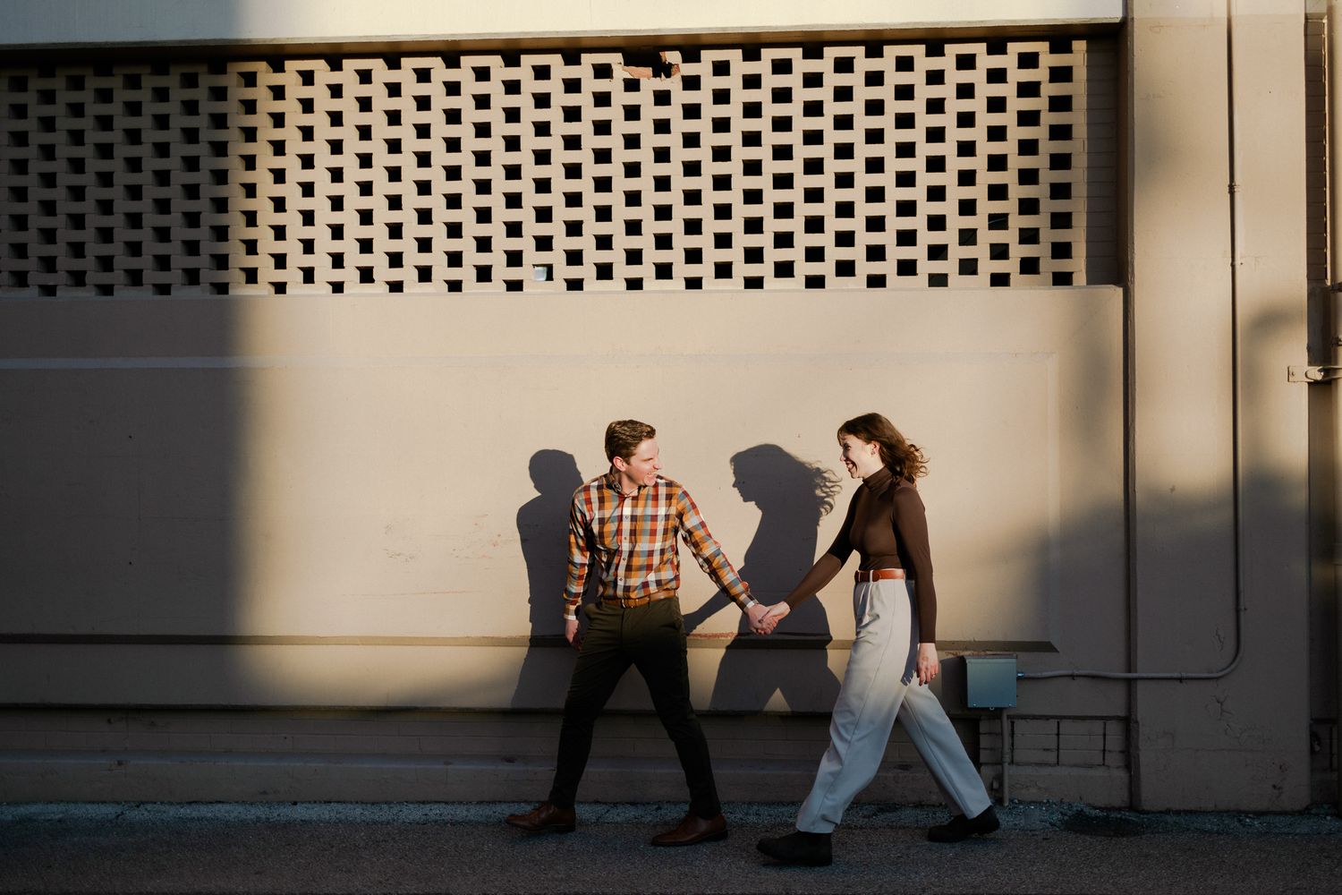 downtown springfield missouri engagement session