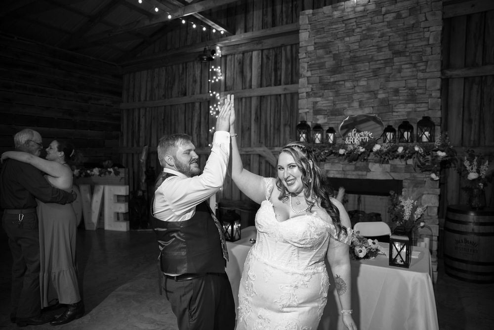 Bride and groom special photo