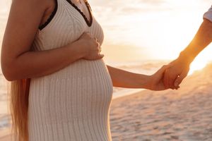 Maternity photoshoot in the smoky mountains, in western NC