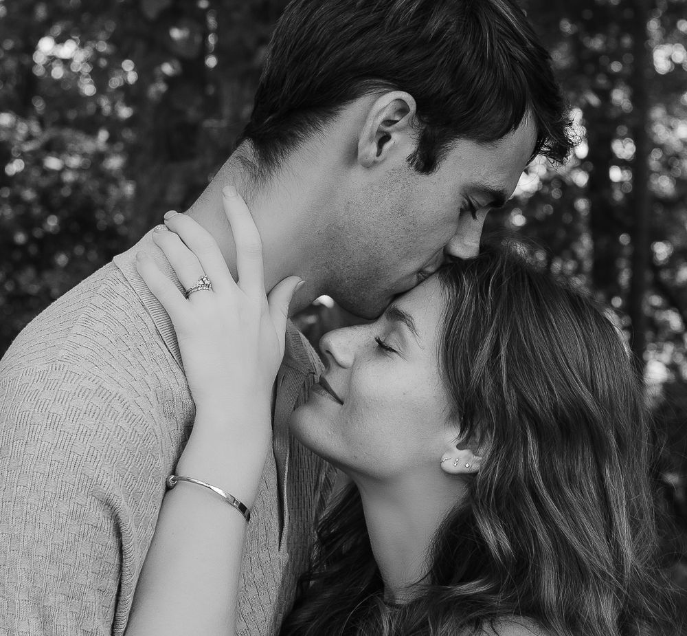 engagement session in Bryson City, NC