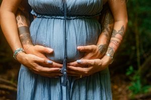 maternity session in cherokee NC