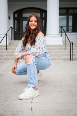 Senior session in Jackson county, Sylva NC