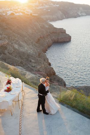 Luxury Switzerland elopement on the coast