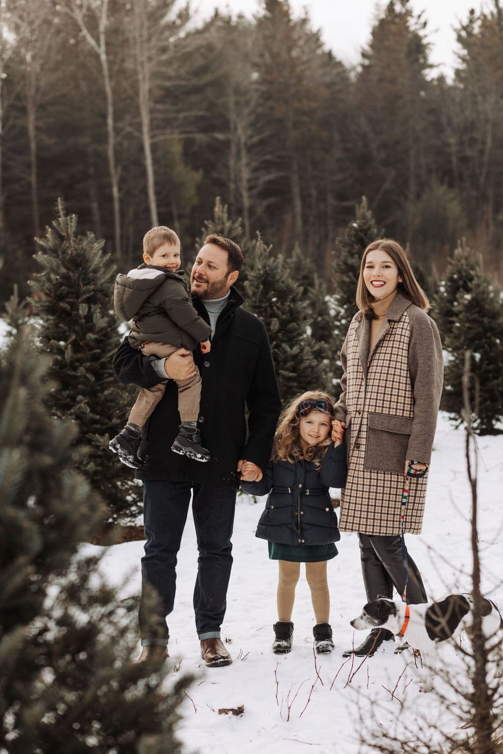 photo famille sapinière