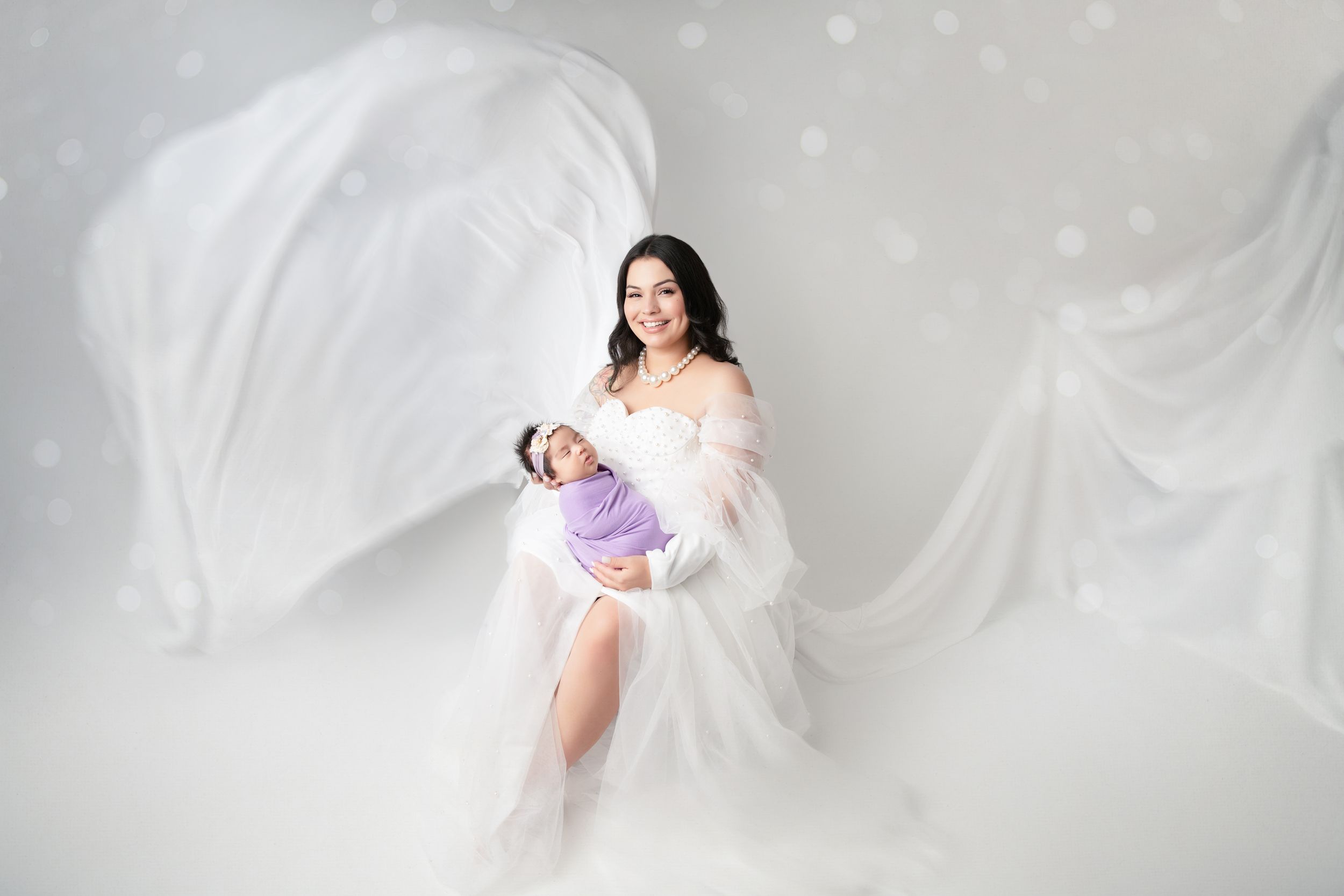 new born baby photography pose with mother - Jasmeet K Photography