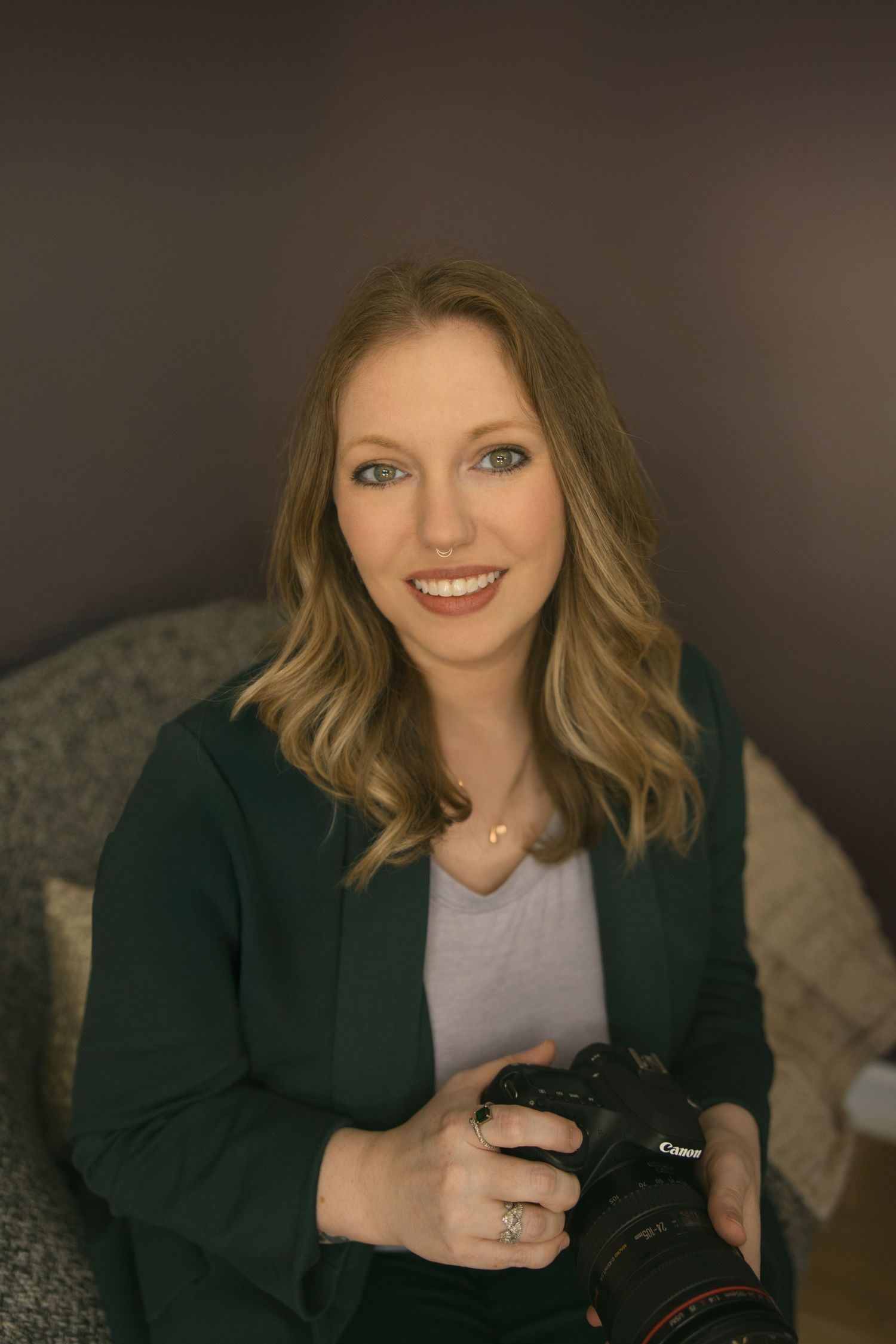 Asheville small business entrepreneur posing during a personal and professional branding photography session