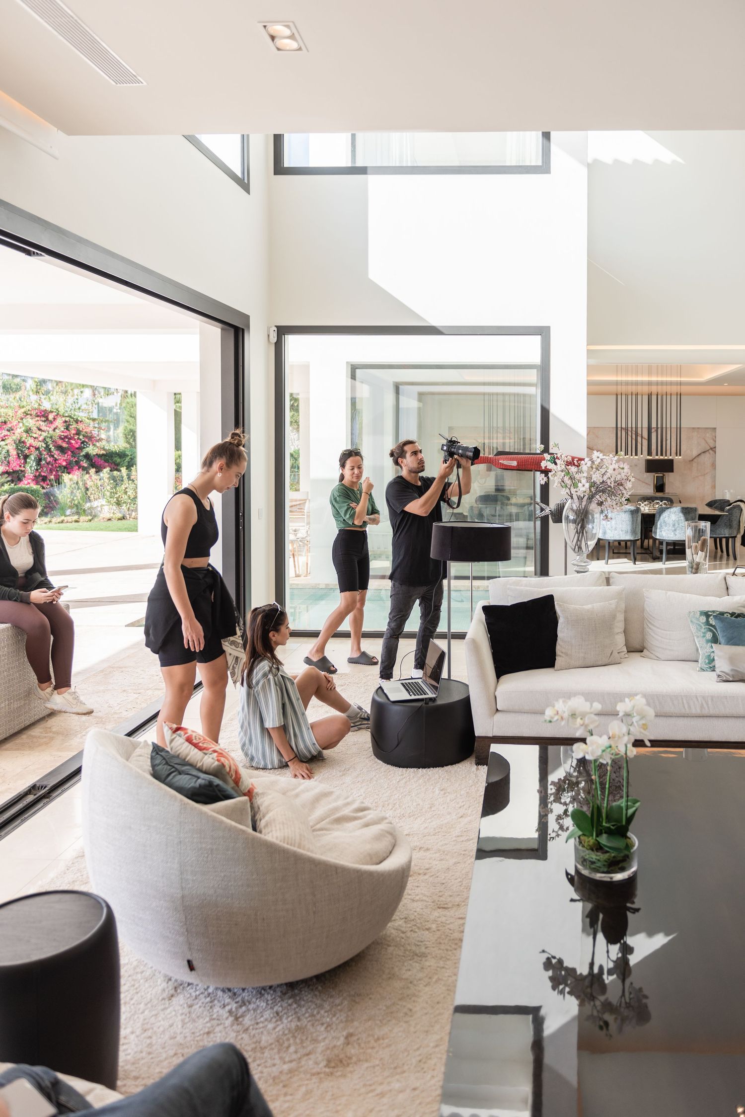 High-fashion photography showcasing elegant designs and styling in Costa del Sol,Marbella, Nerja, Málaga, captured by Robert Centurion.