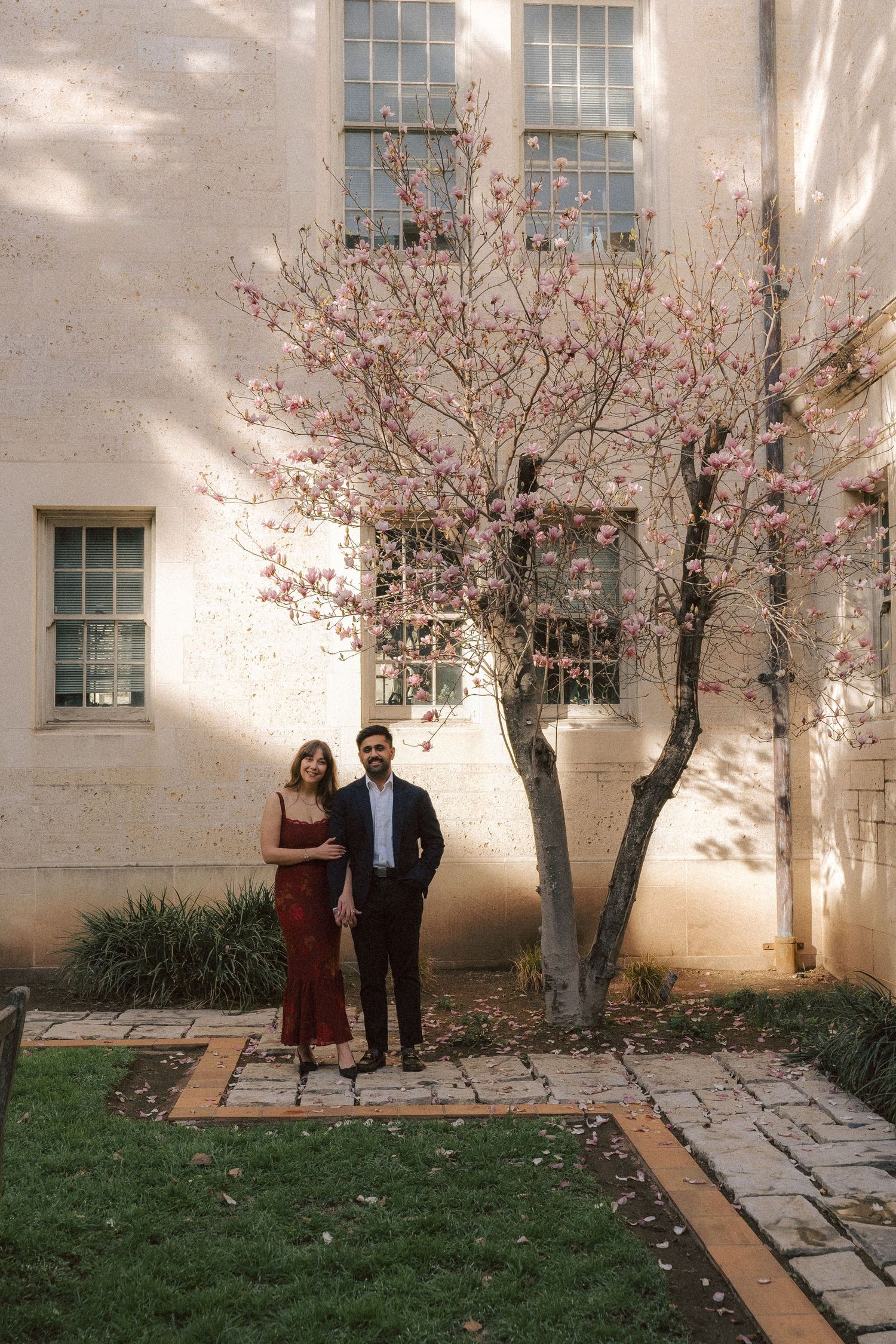 University of Texas at Austin engagement photography.