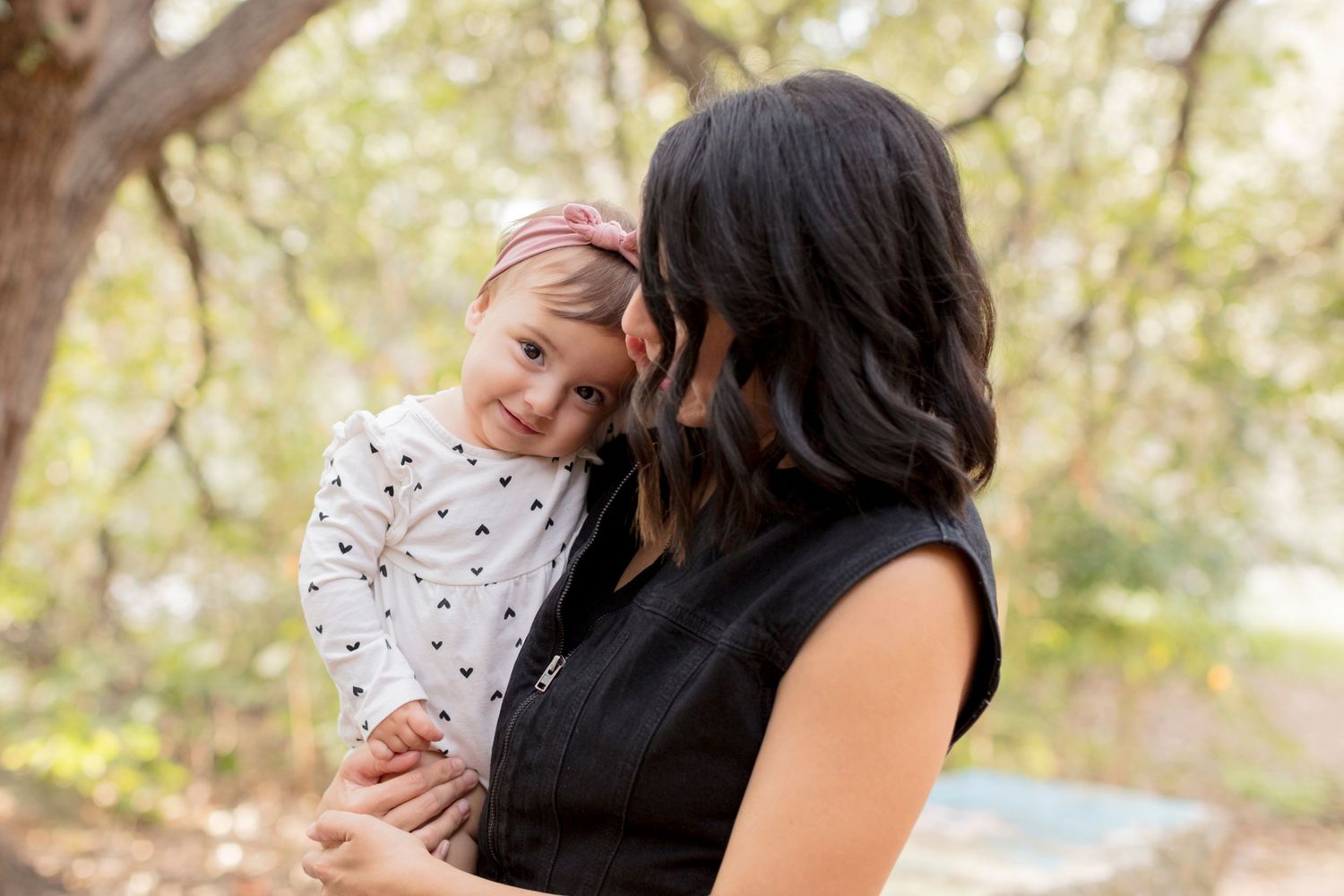 Mom daughter cedar park mini session