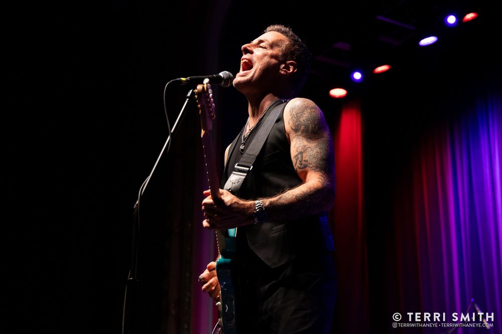 Richie Kotzen - singer and guitarist - performing live at Kenwick Theater in PA, 2025,