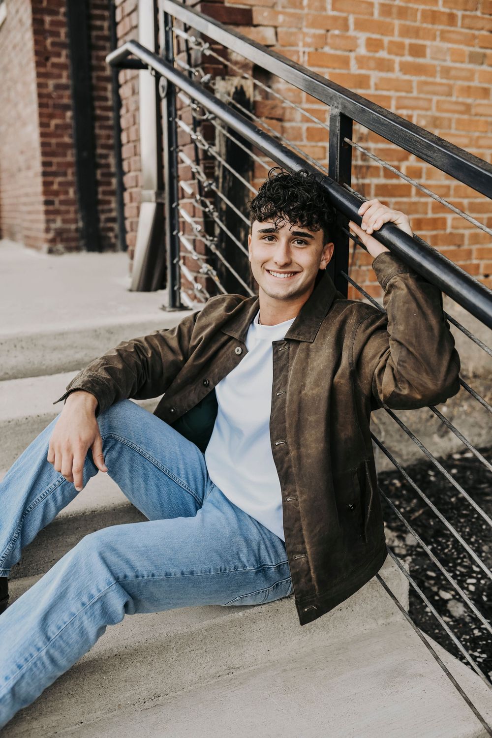 fashion senior photos in mckinney