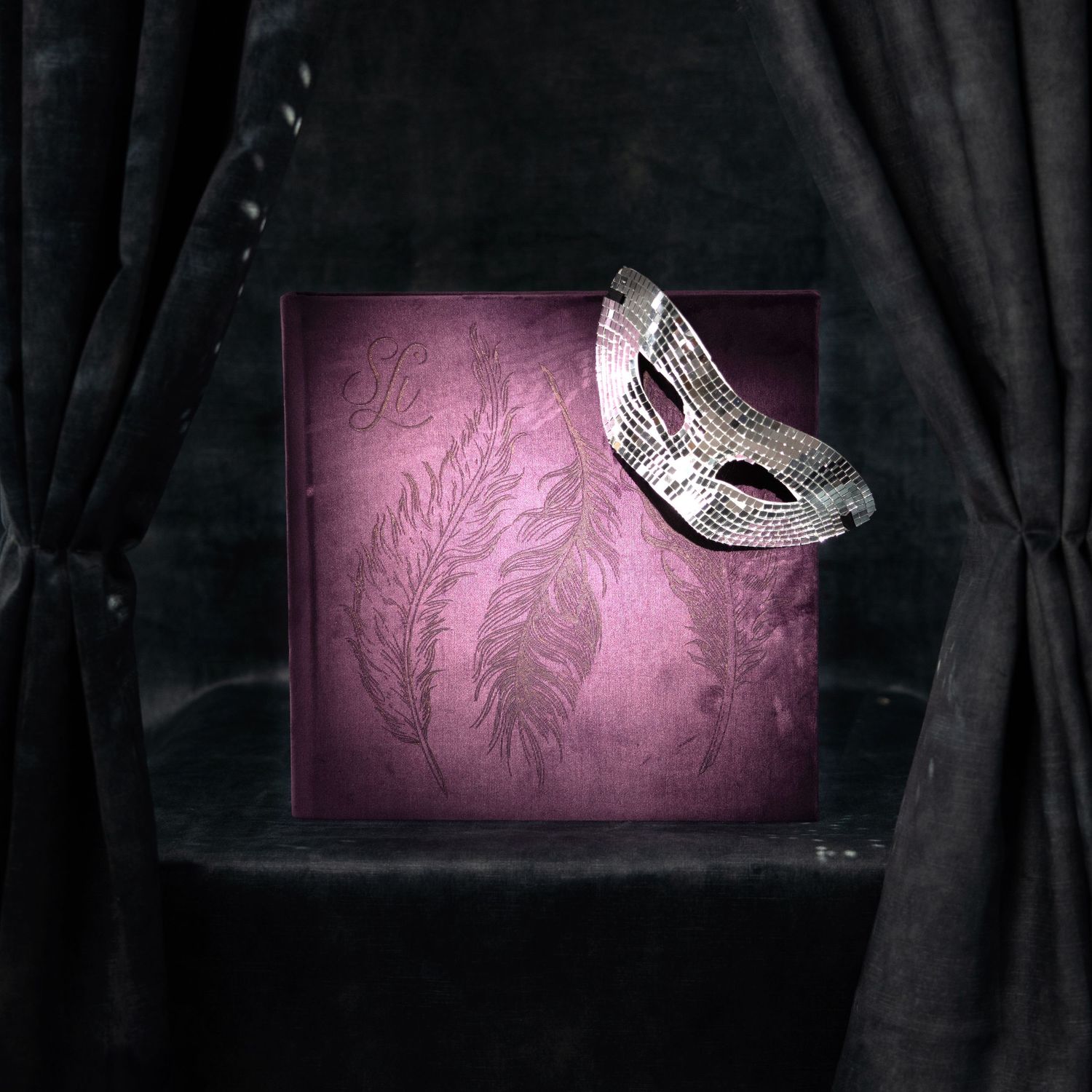 example album with premium velvet covering