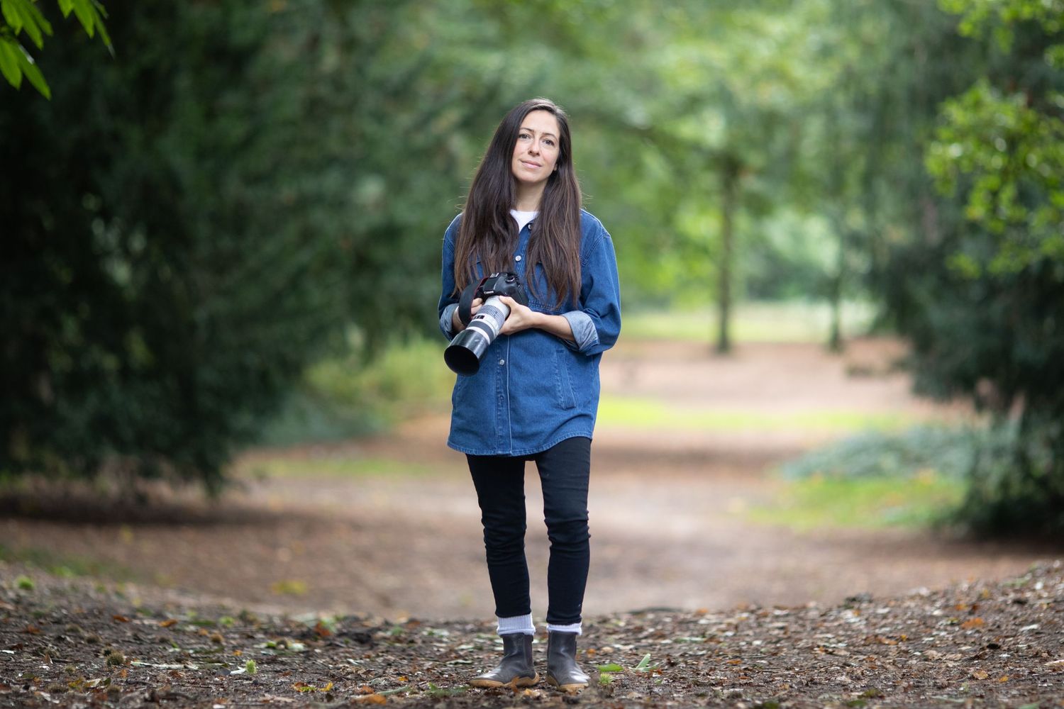 self portrait of photographer
