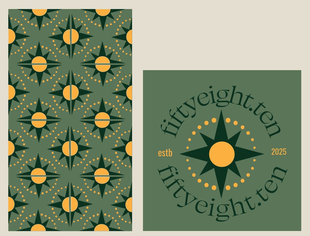 fifty-eight ten brand identity