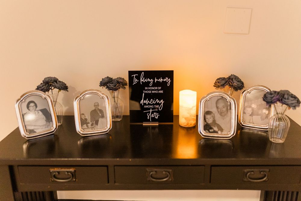 A row of illuminated glass jars with insects and specimens displayed on a dark shelf with warm lighting.