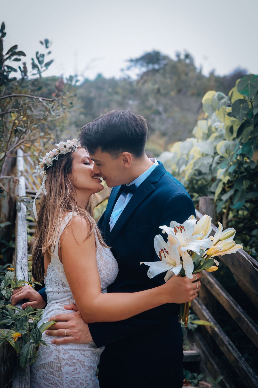 Emotional wedding photography
