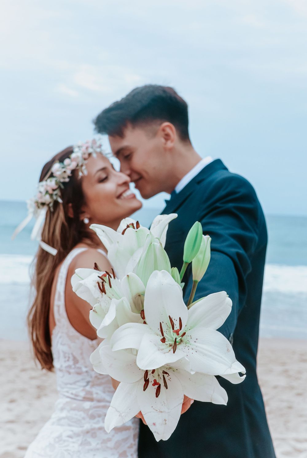 Emotional wedding photography