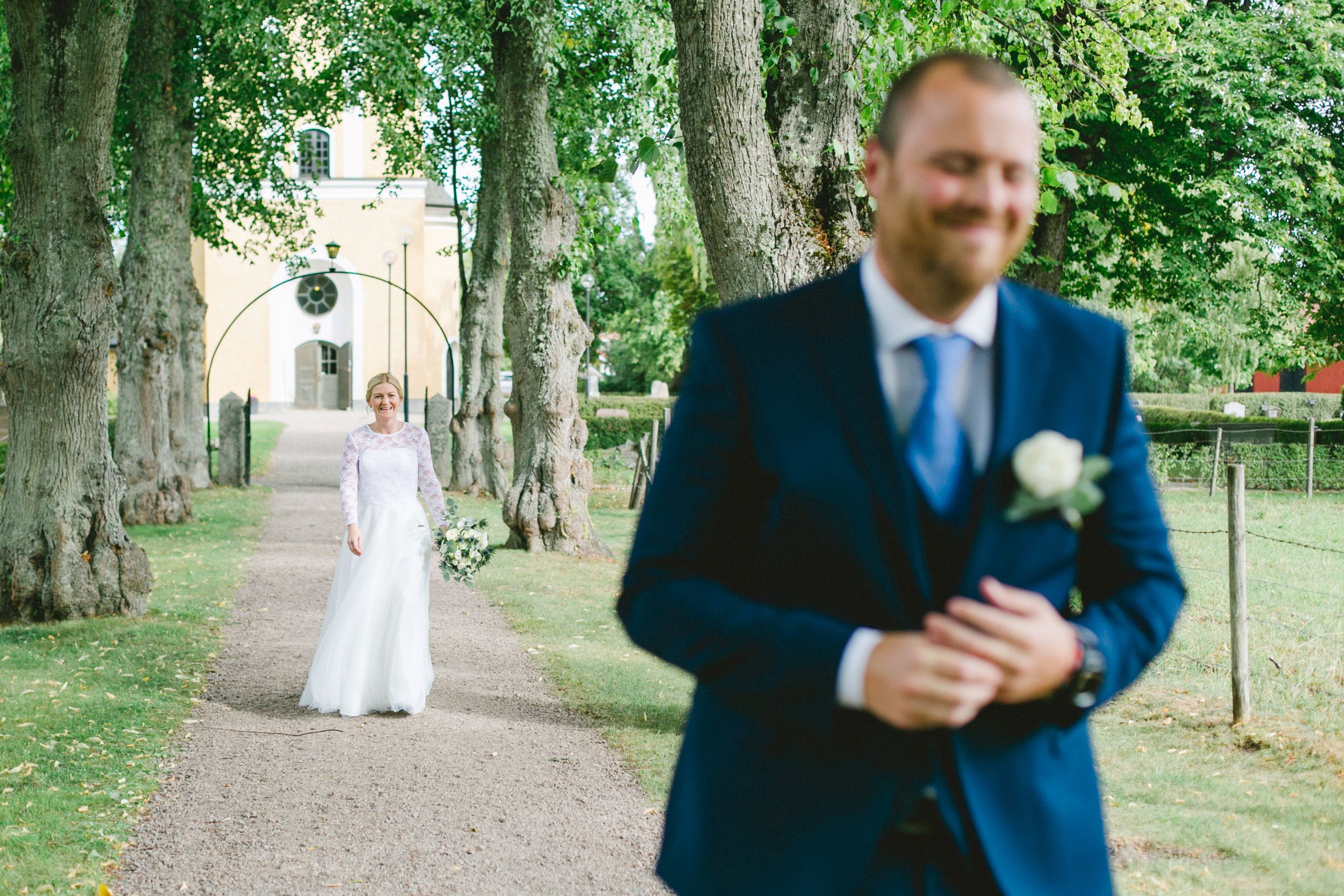 Bröllop i Västerås mellan Carolin och Johan. Steam Hotel. Rytterne kyrka och lilla Rytterne kyrkoruin. Fest på Tidö-Lindö utanför Västerås.