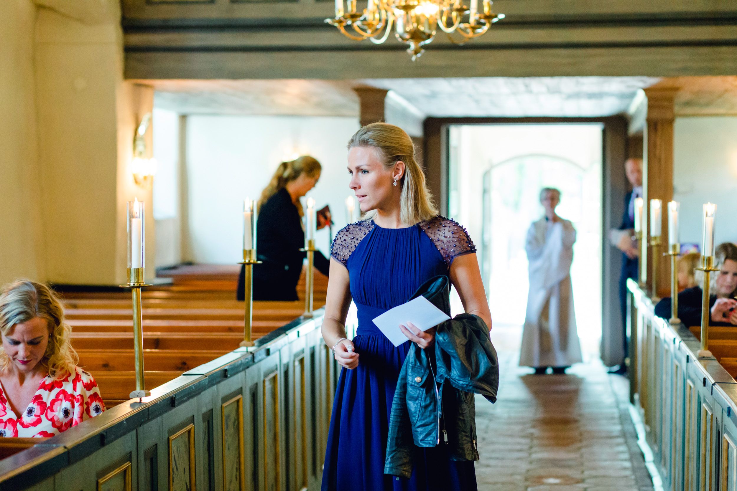 Bröllop i Västerås mellan Carolin och Johan. Steam Hotel. Rytterne kyrka och lilla Rytterne kyrkoruin. Fest på Tidö-Lindö utanför Västerås.
