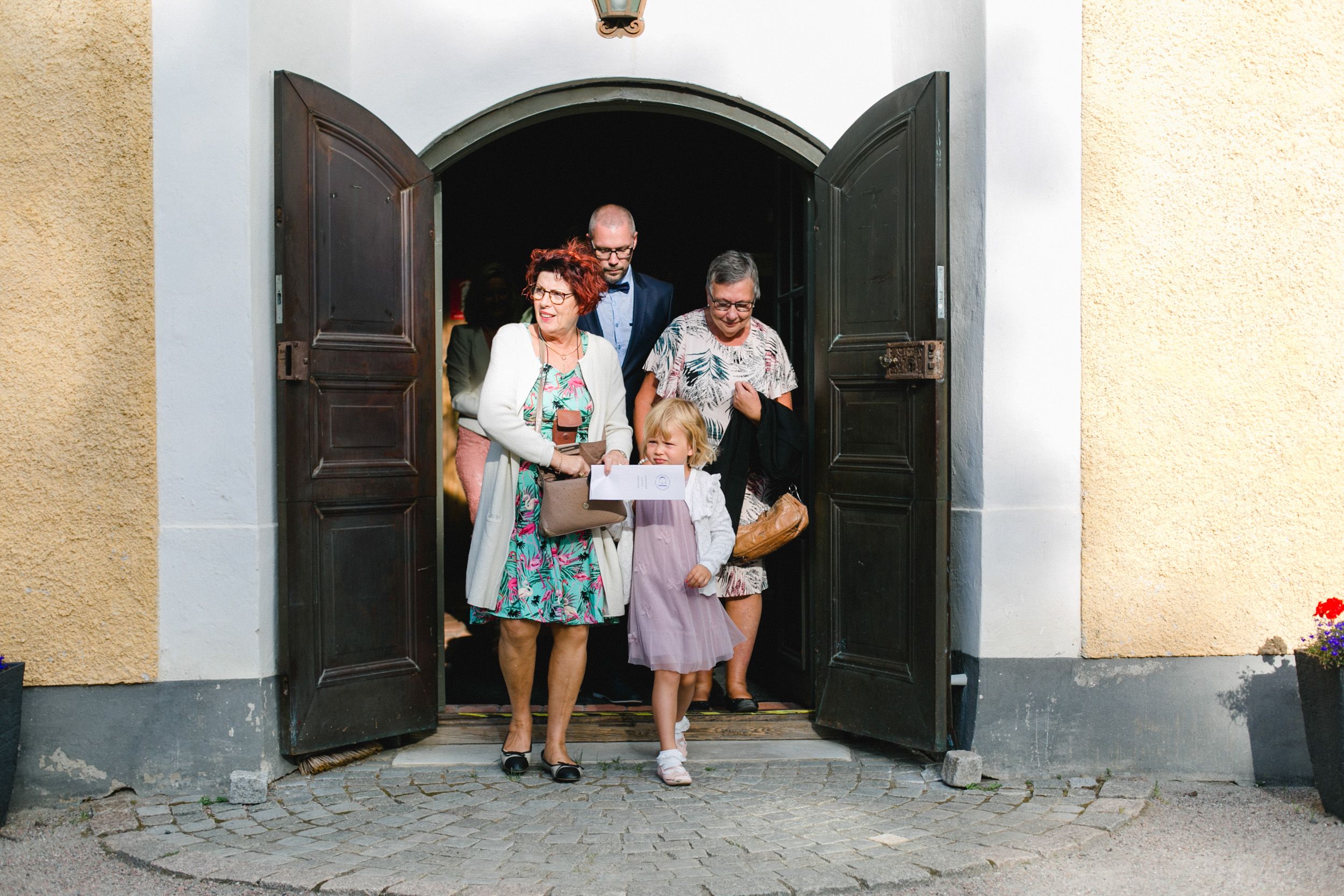 Bröllop i Västerås mellan Carolin och Johan. Steam Hotel. Rytterne kyrka och lilla Rytterne kyrkoruin. Fest på Tidö-Lindö utanför Västerås.
