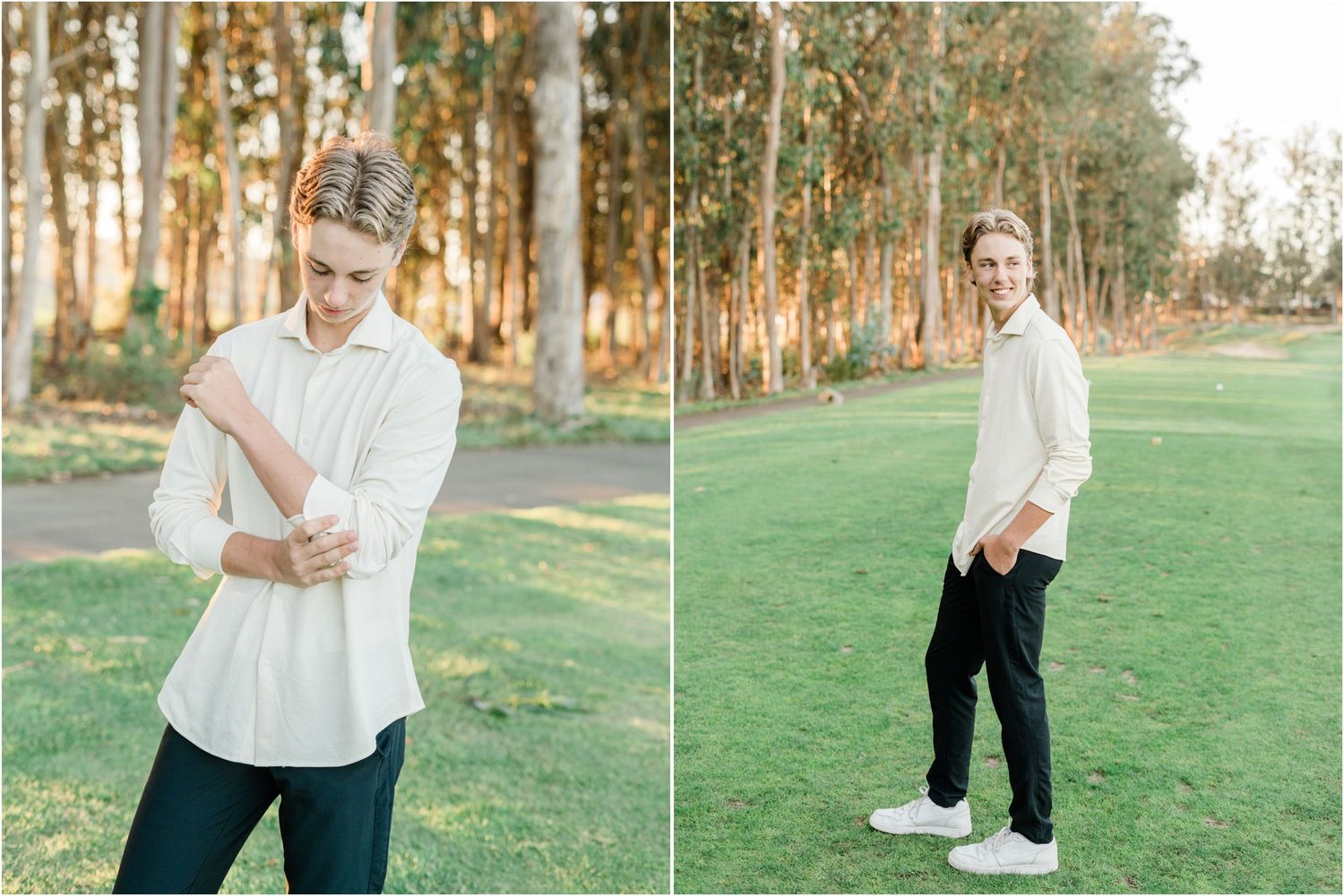 senior photos for slo high senior. san luis obispo senior photographer | arroyo grande senior photographer | SLO High varsity golf team