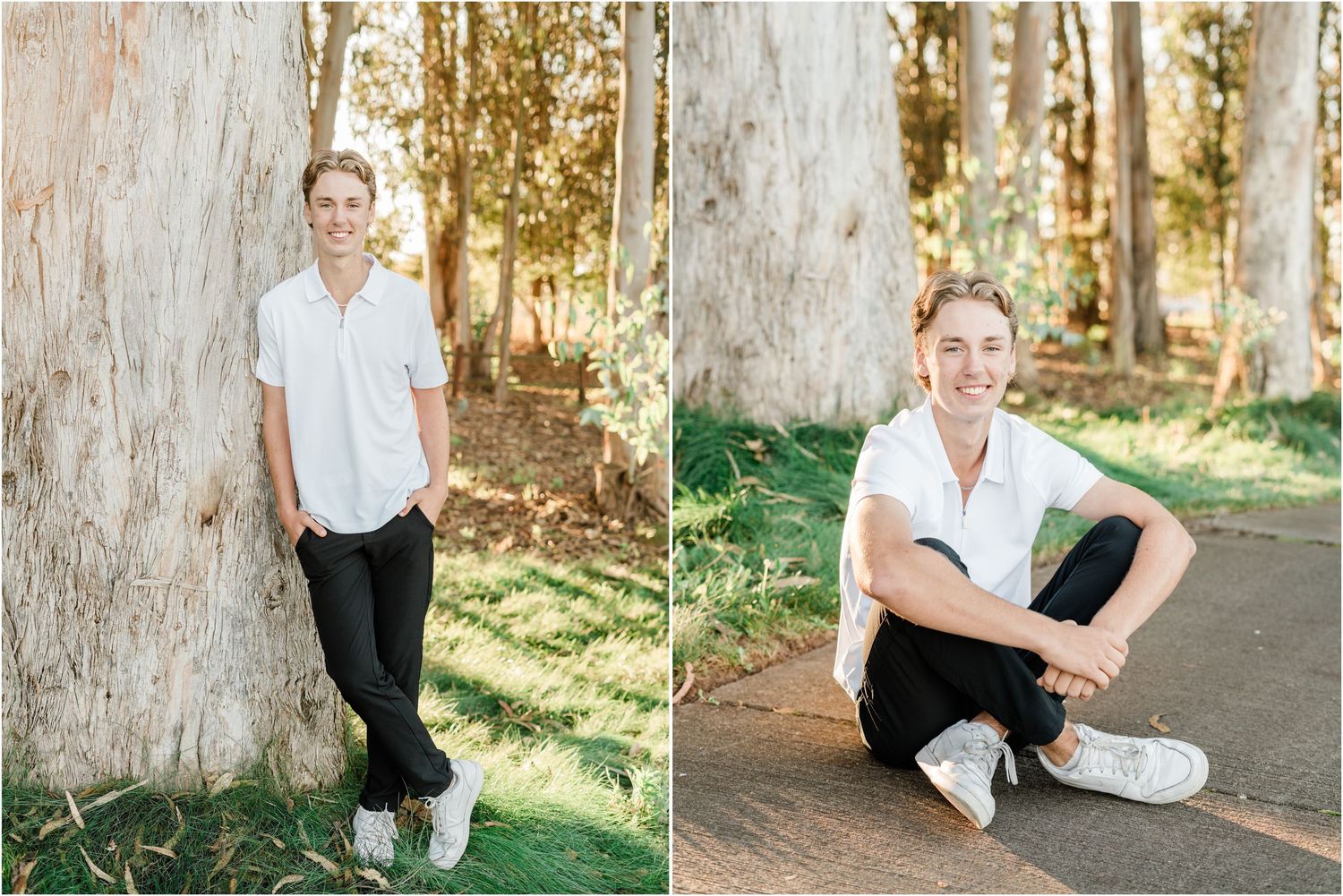 slo high senior portraits | senior portrait photographer | slo high senior golf | central coast senior photographer | senior guy photos