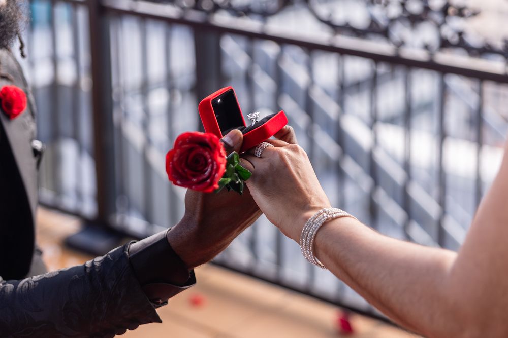 Houston proposal photography capturing surprise engagement reaction

Proposal photographer in Houston documenting the moment she says yes