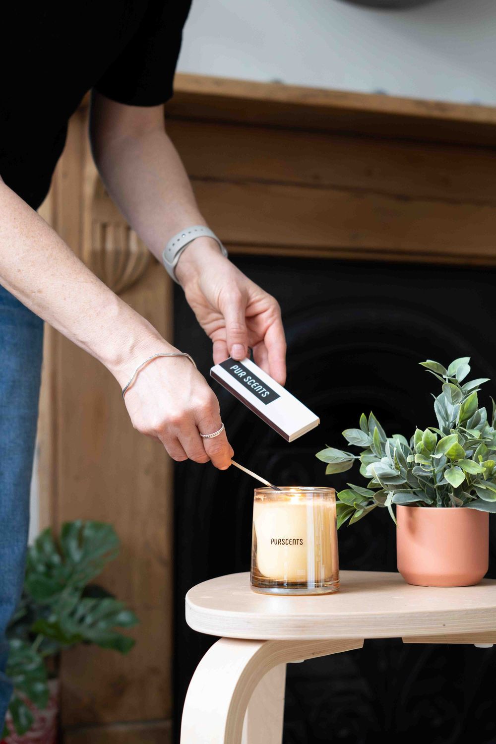 Purscents candles - good for you, good for your home and good for the environment. Photographed by BLOOM Fabulous Photography.