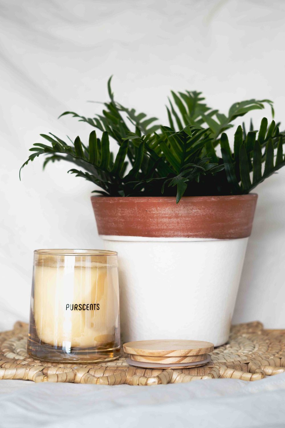 Purscents candles - good for you, good for your home and good for the environment. Photographed by BLOOM Fabulous Photography.