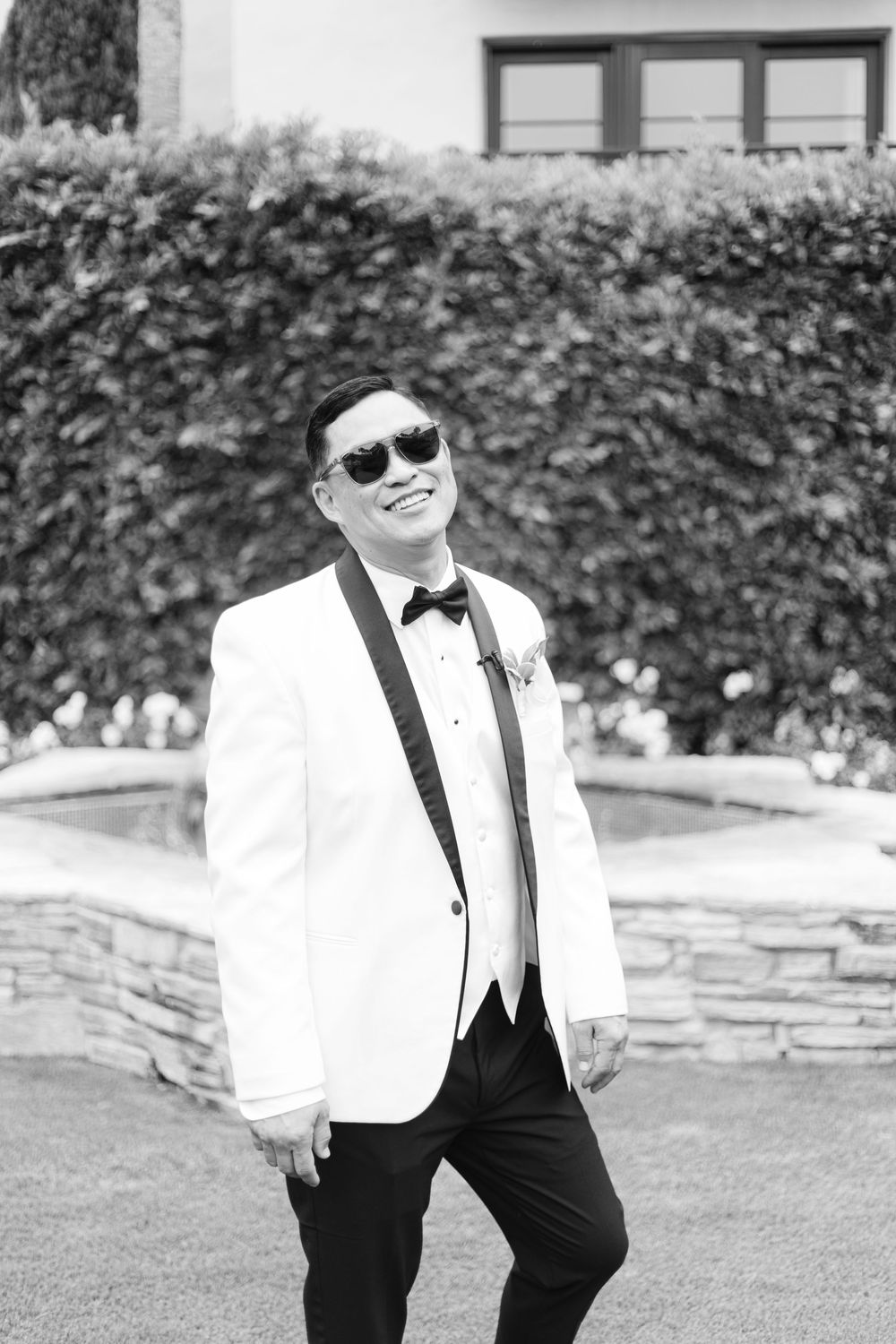 Groom getting ready photos at Estancia La Jolla Hotel & Spa