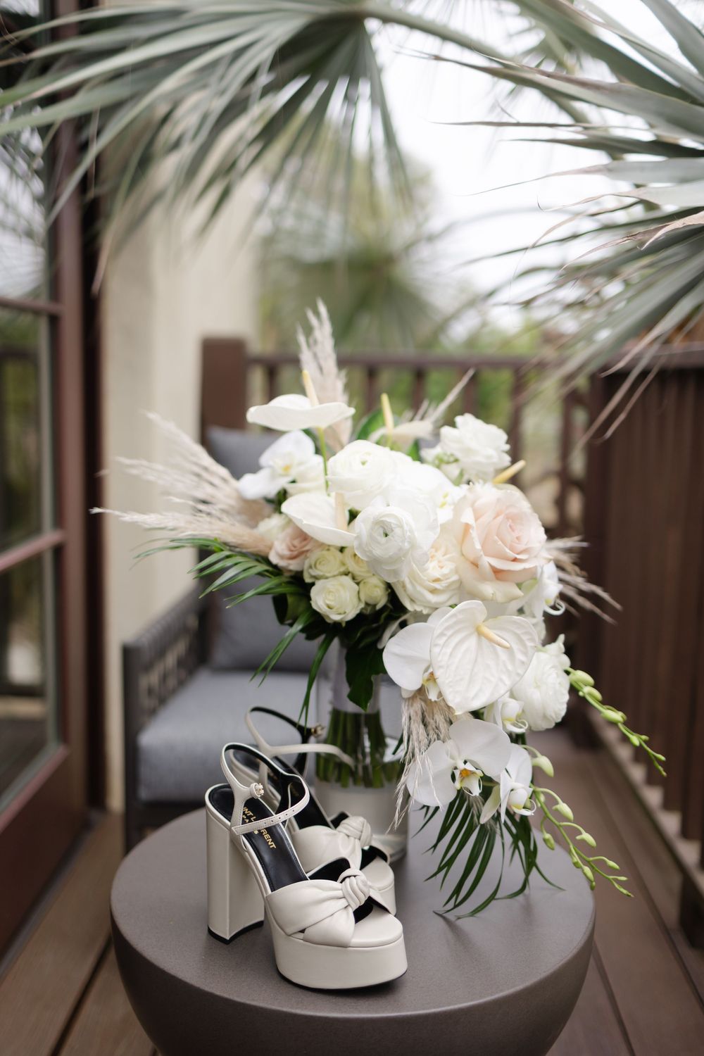 Bride getting ready photos at Estancia La Jolla Hotel & Spa