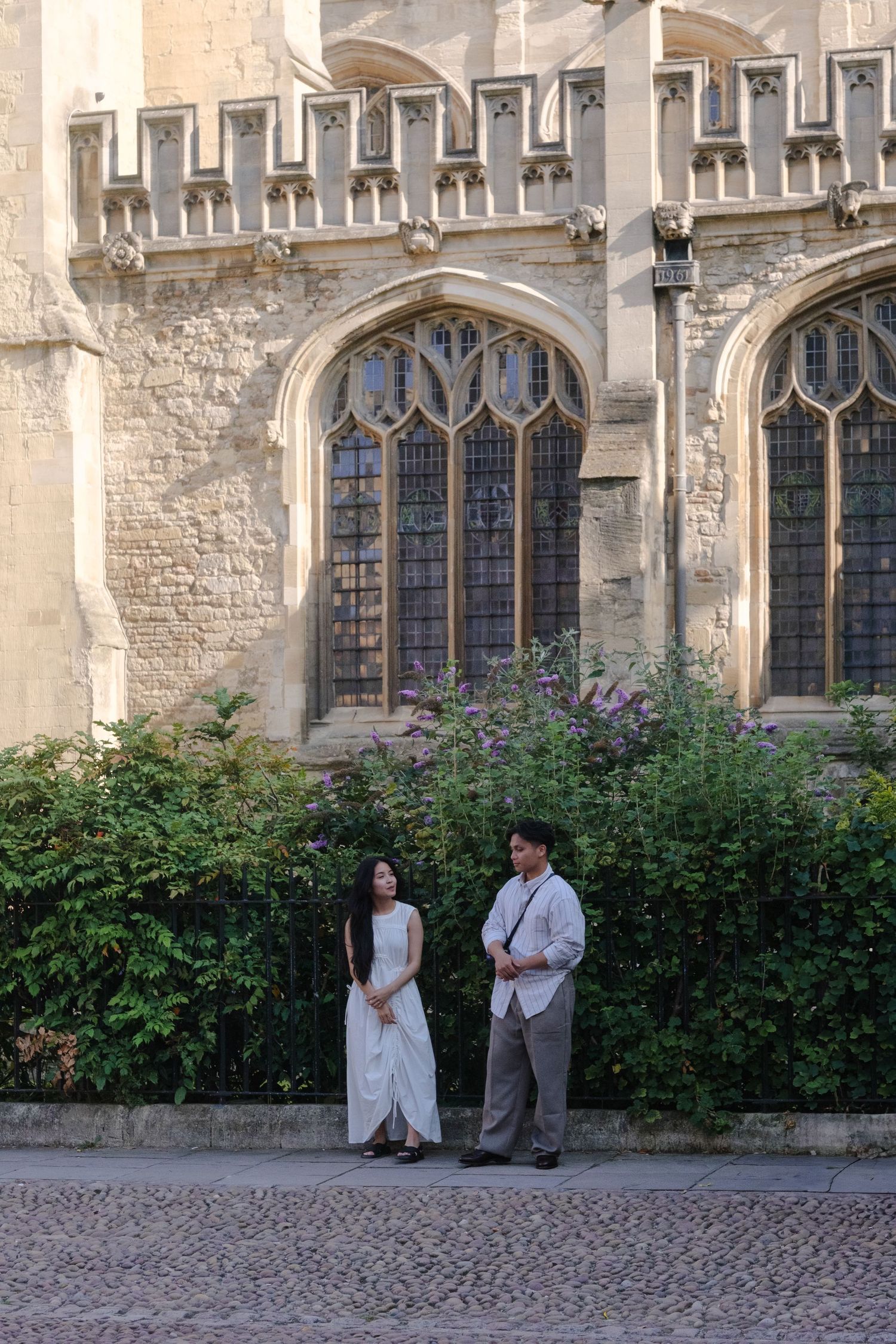 Wedding proposal at the Bodleian Library in Oxford