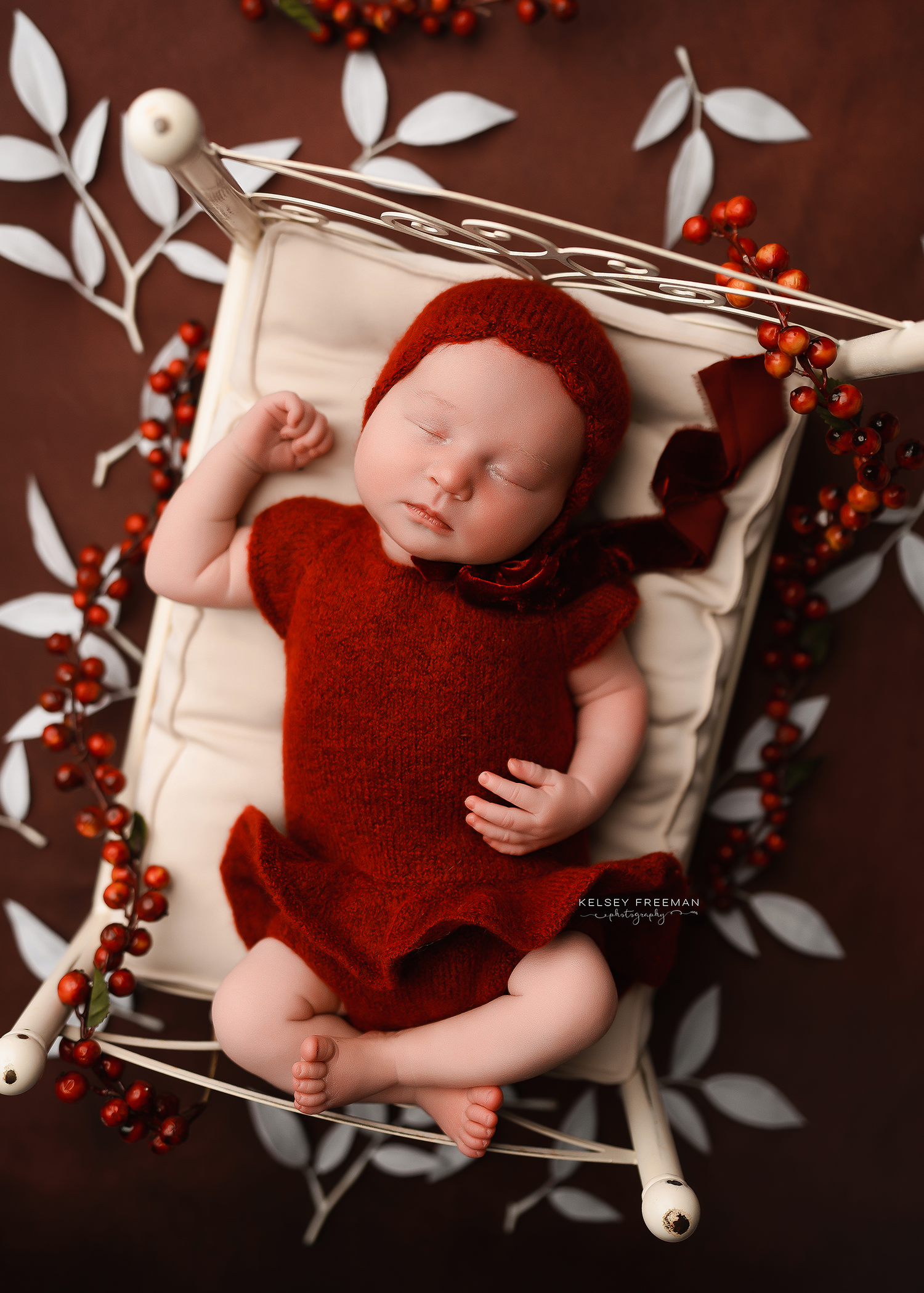 Newborn photography studio located in between Atlanta, Georgia and Birmingham, Alabama with full service photo studio.