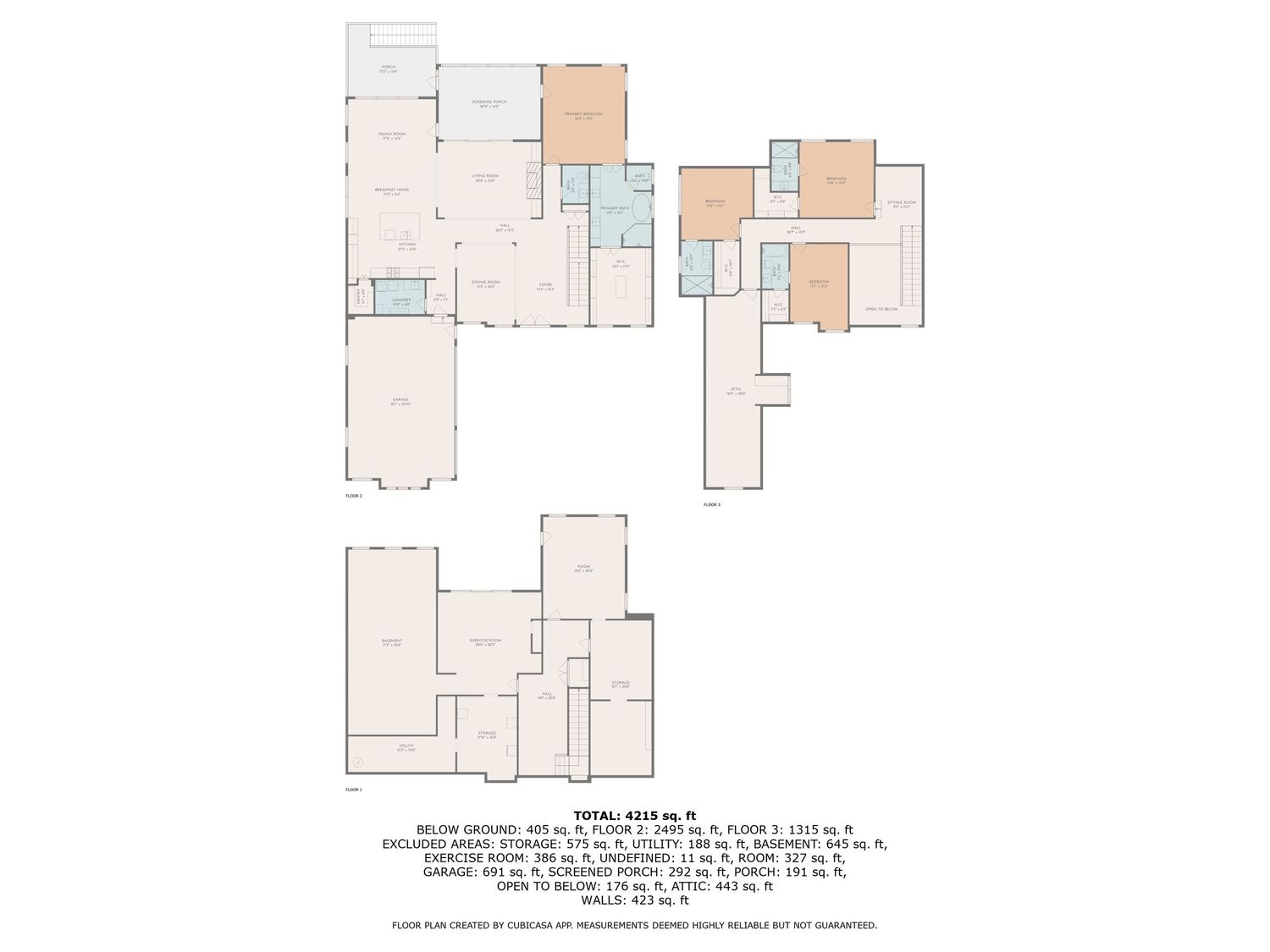 Architectural floor plan drawings showing multiple room layouts with dimensions and annotations in black and white.
