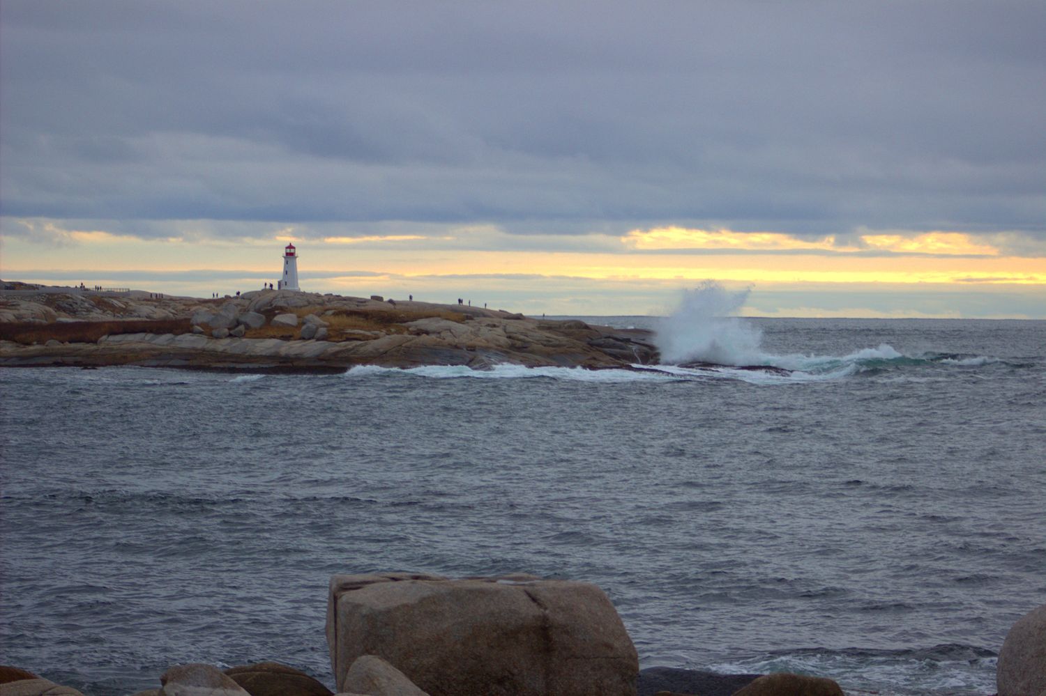 Atlantic Memories Photography Peggy's Cove portrait at sunset