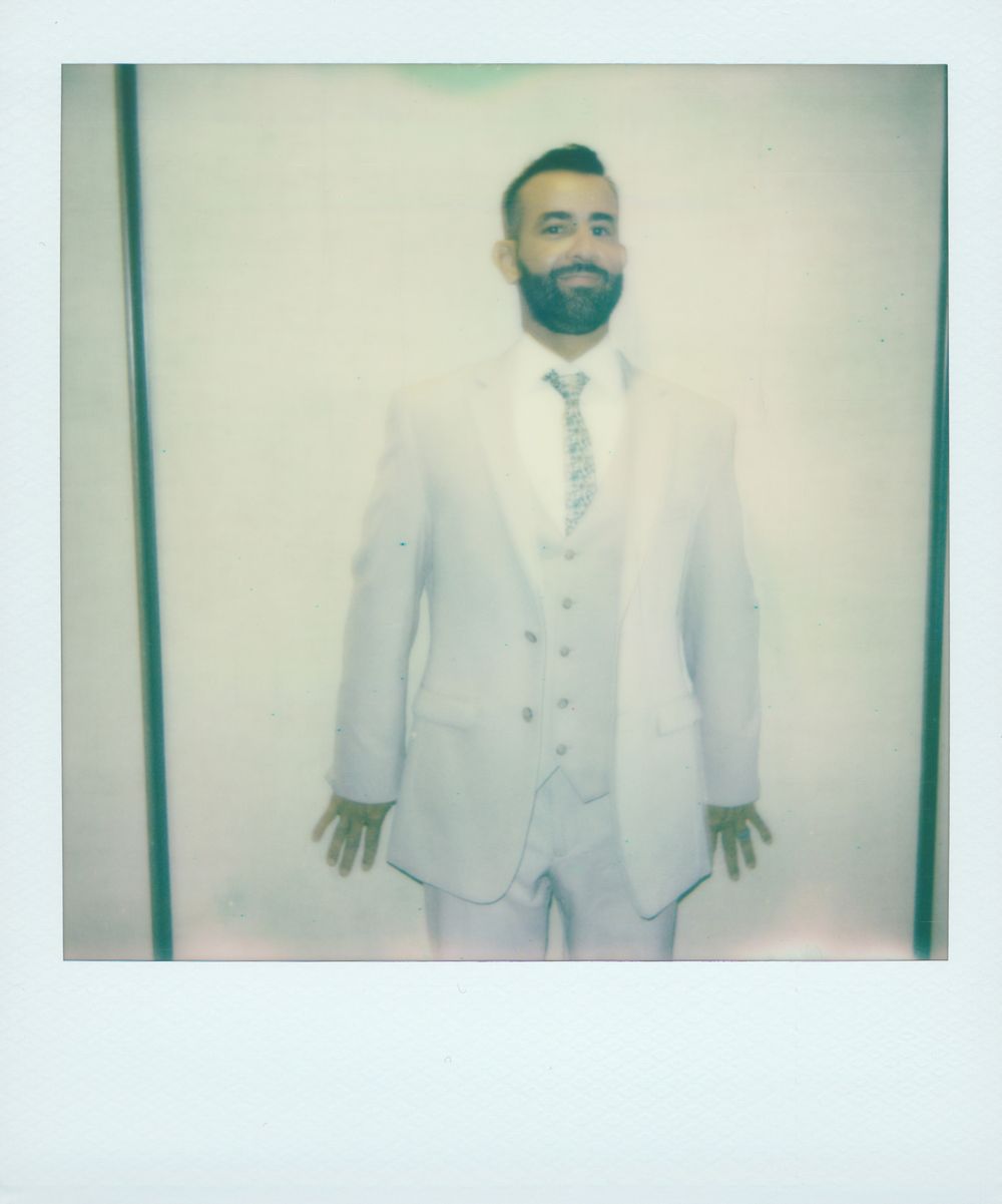 who shoots wedding photography with film & Polaroids in Tampa, Clearwater, St Pete, Naples, Miami, West Palm, and Orlando, Florida