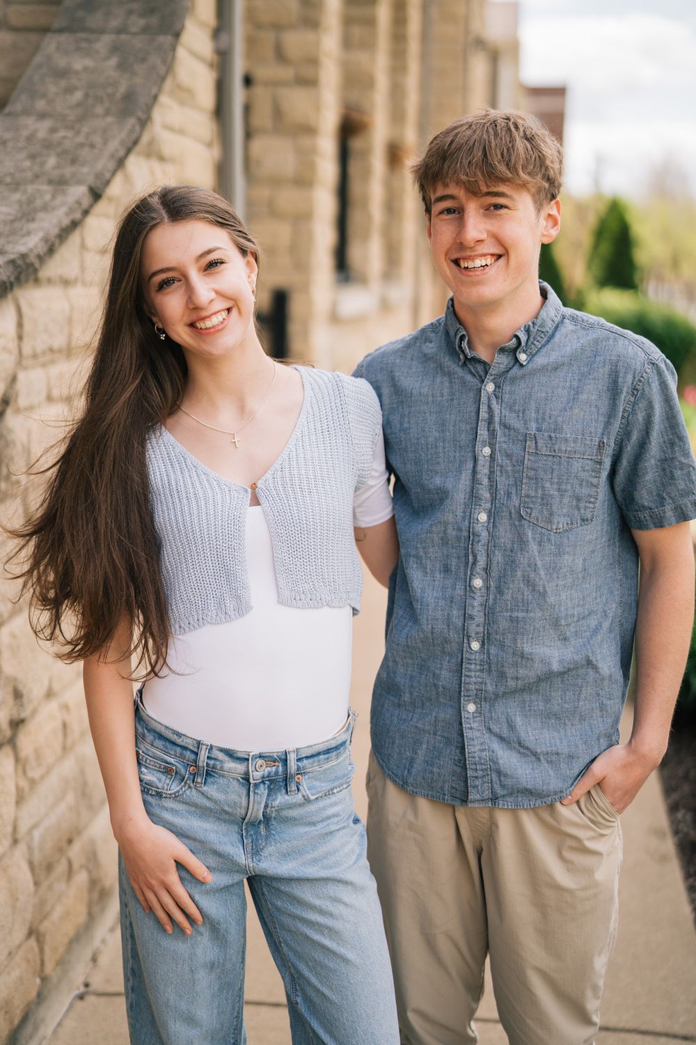 Family portraits in Lemont, Illinois. Two Birds Photography.