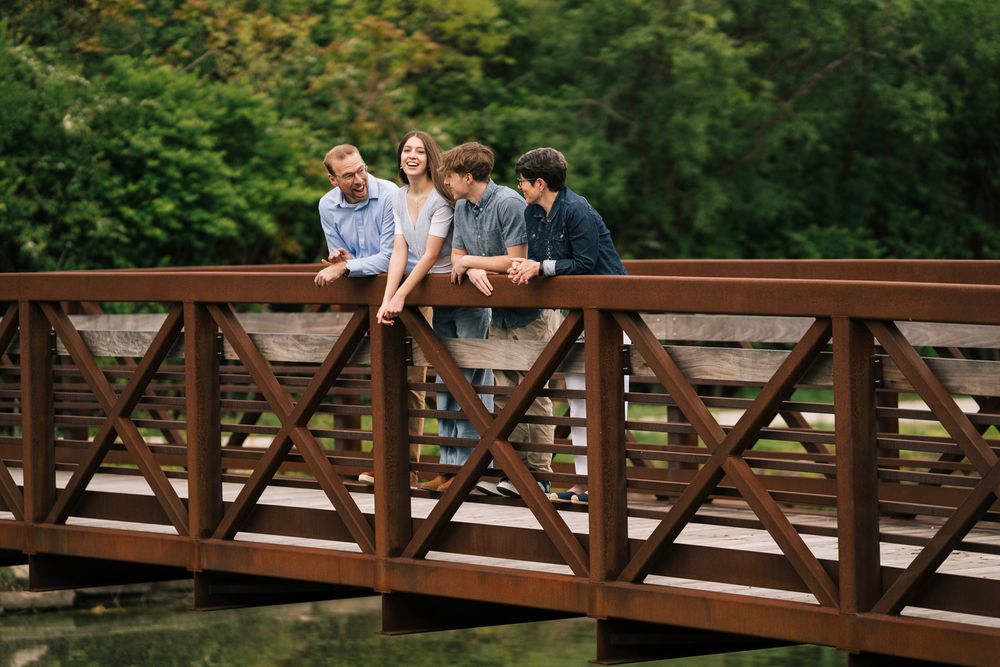 Family portraits in Lemont, Illinois. Two Birds Photography.