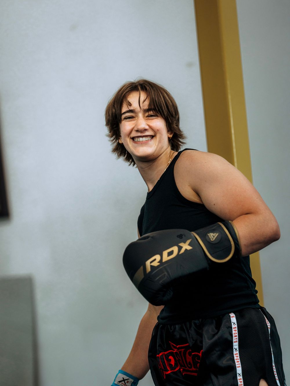 Senior Portrait Session showcasing hobbies and sports interest. Sports Photography. Take at X3 sports in North Marietta