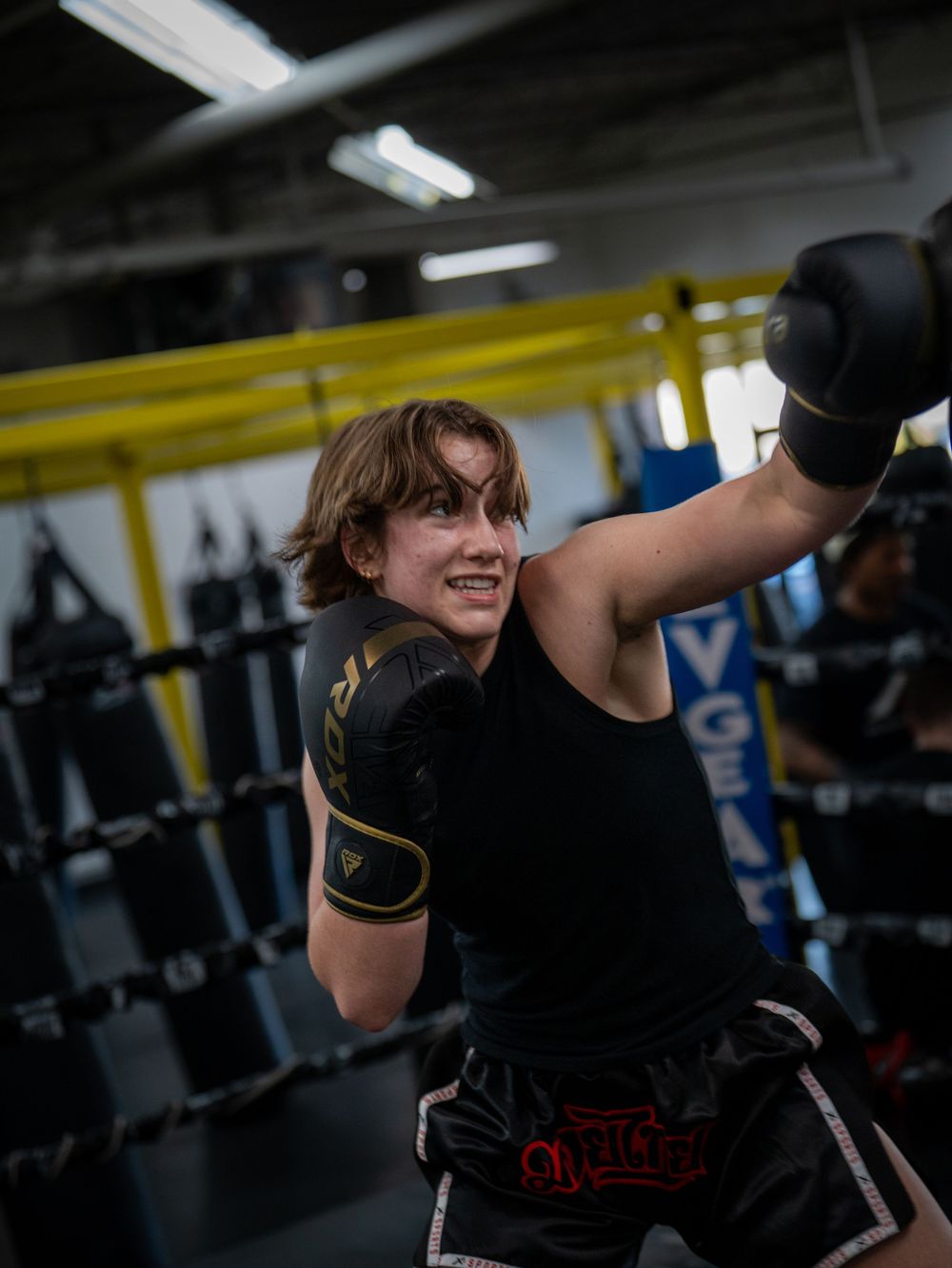 Senior Portrait Session showcasing hobbies and sports interest. Sports Photography. Take at X3 sports in North Marietta