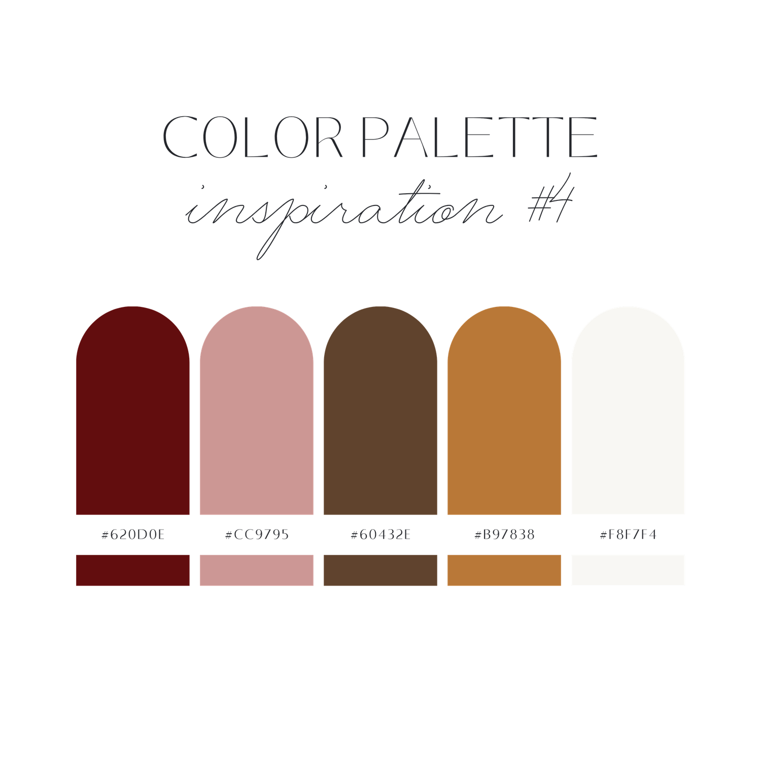 A minimalist color palette featuring cool tones transitioning from sage green to navy blue.