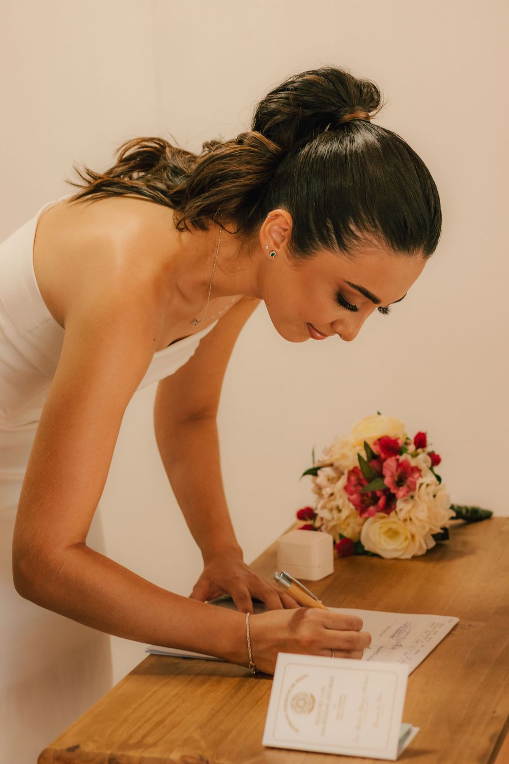 casamento civil noiva vestido noivo