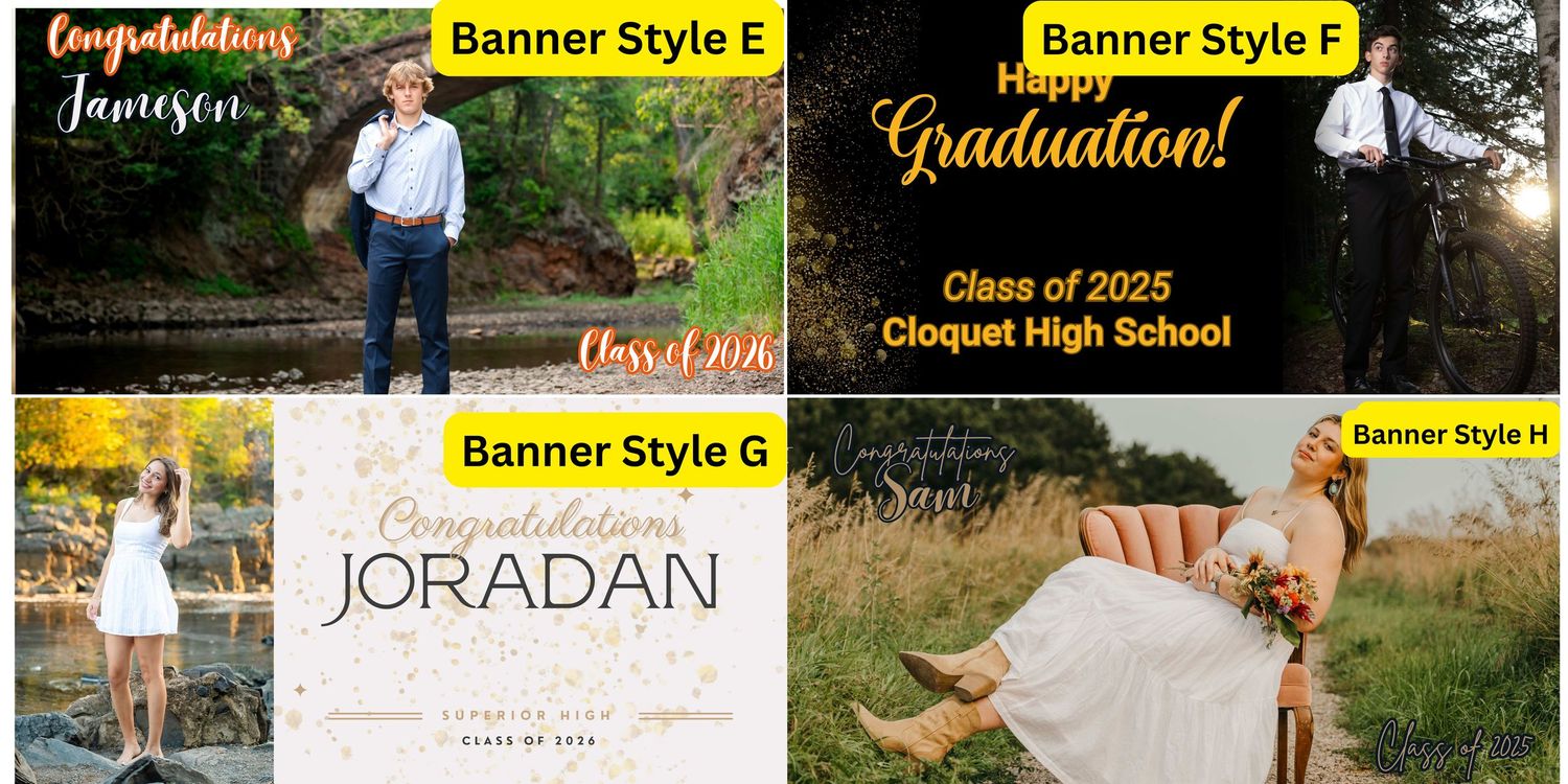 Senior Banner Options
