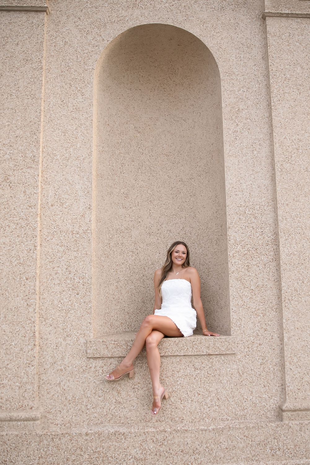 College graduation portraits at LSU in Baton Rouge.
