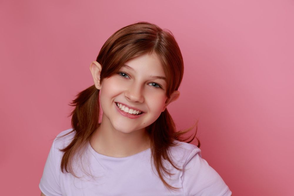 professional child actor model headshot Covington GA headshot photographer