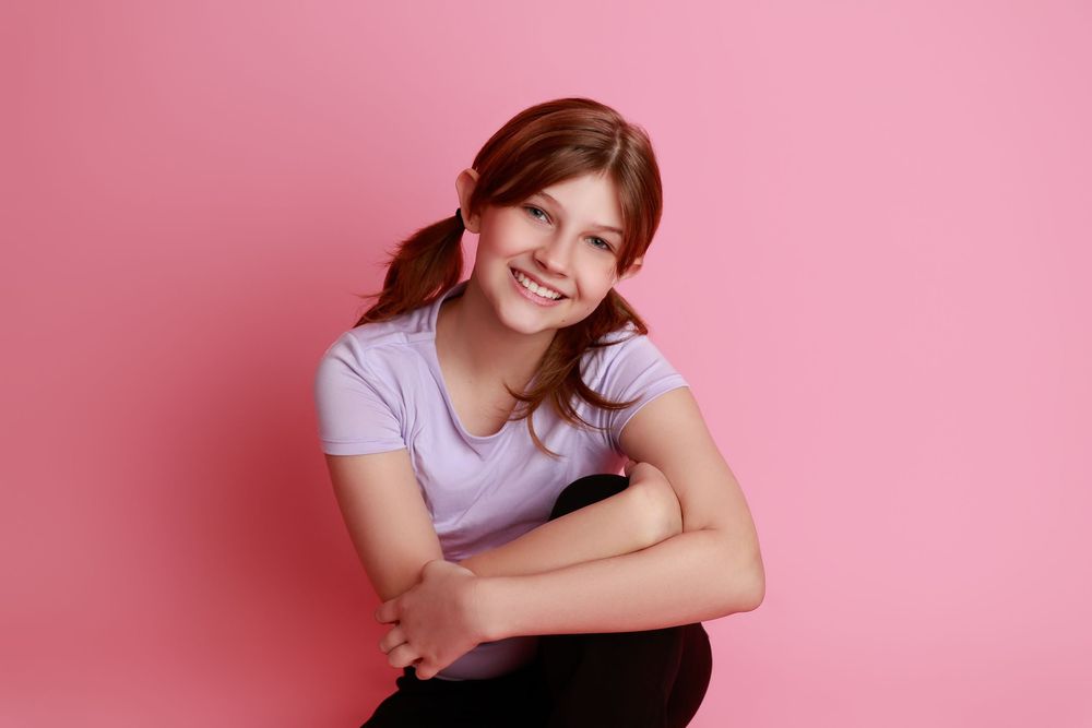 professional child actor headshot Covington GA headshot photographer