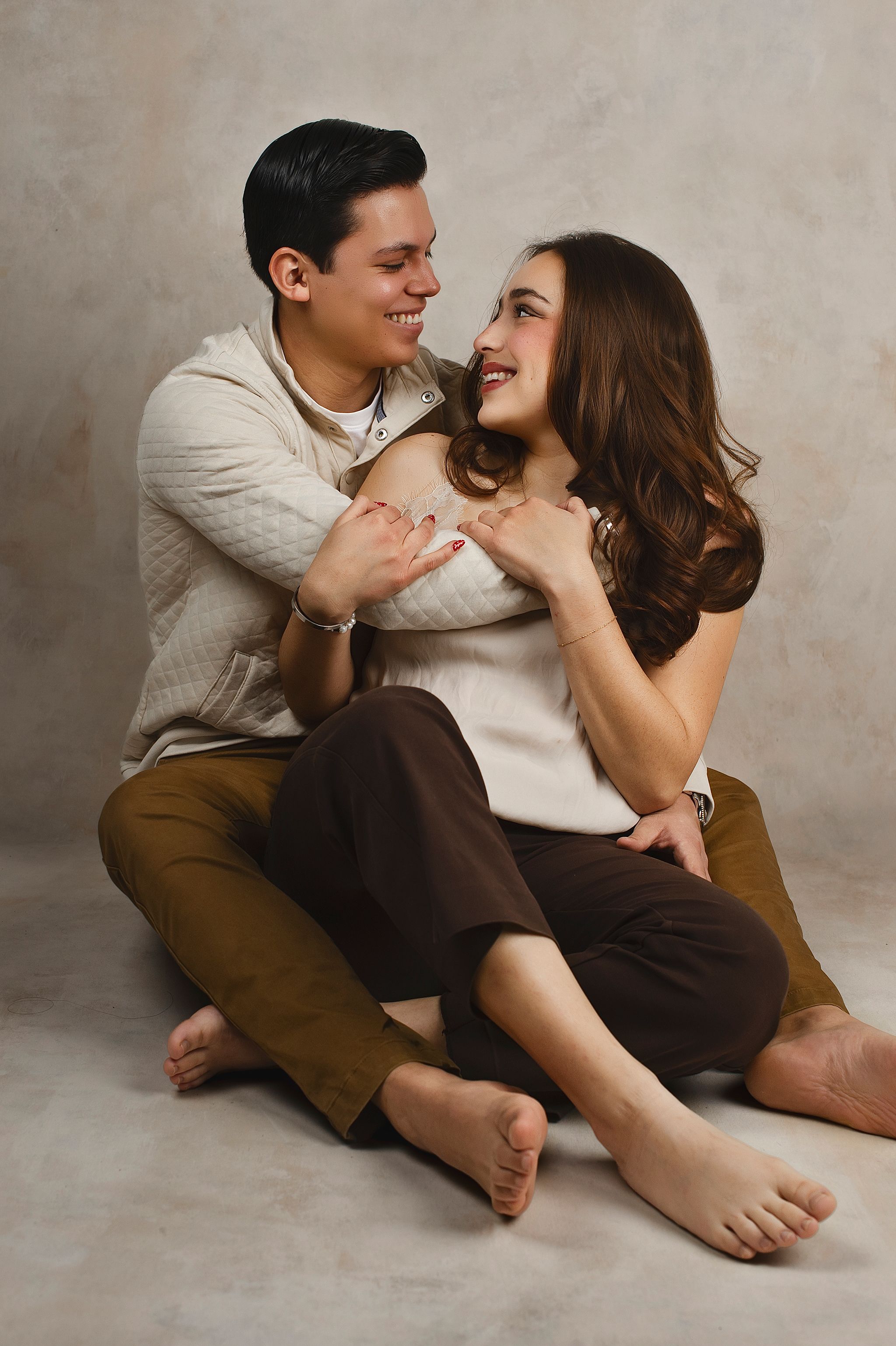 sesión fotográfica de parejas en estudio Saltillo Coahuila Mexico