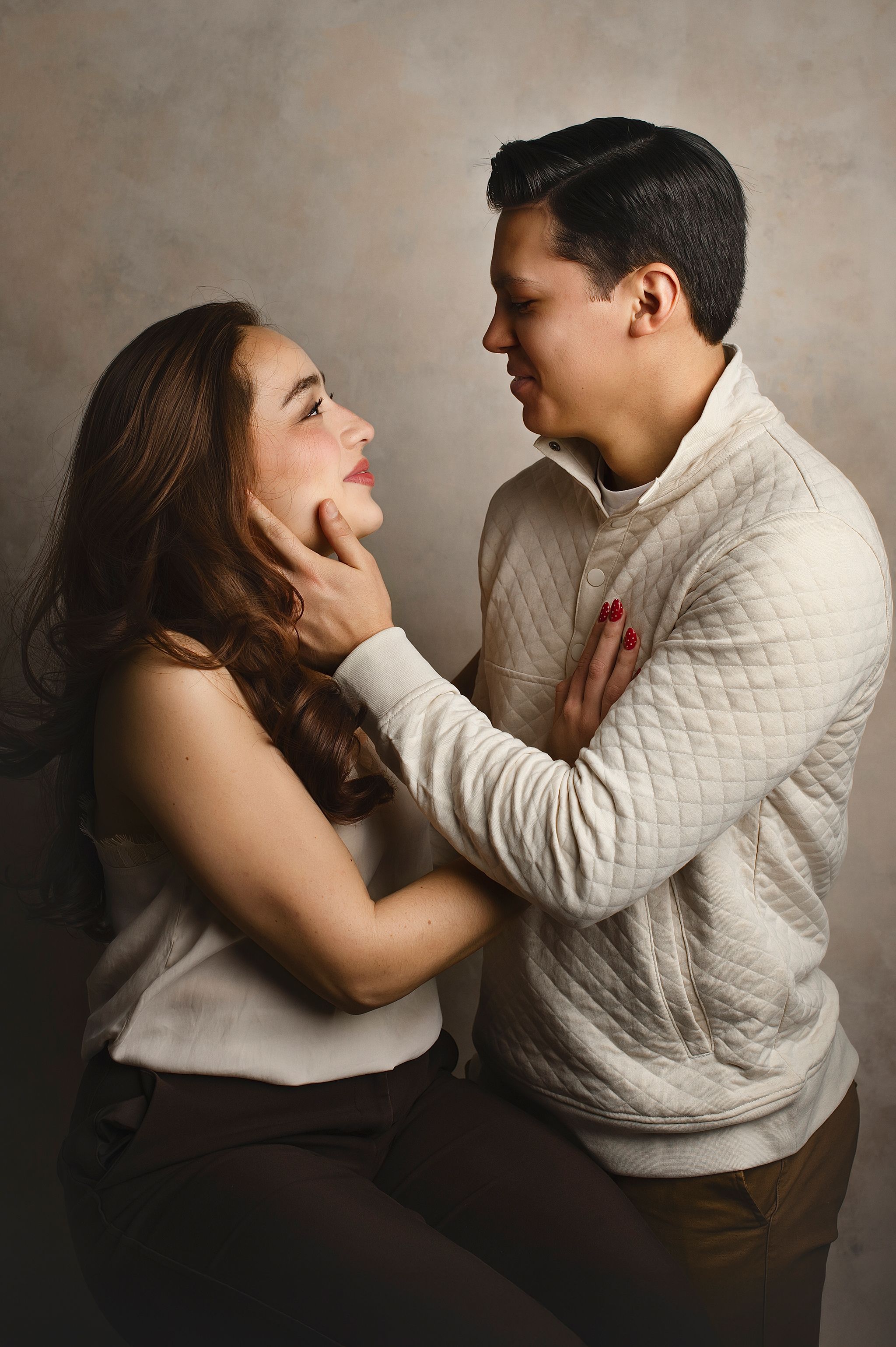 sesión fotográfica de parejas en estudio Saltillo Coahuila Mexico